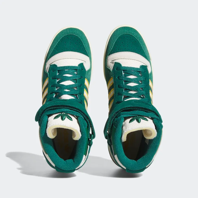 Adidas Forum 84 Hi Collegiate Green / Cream White / Bold Gold (FZ6301)