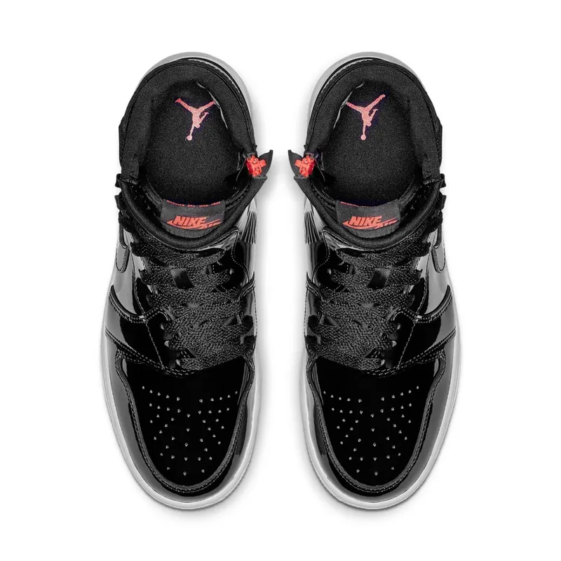 Jordan 1 Rebel XX Black Patent (W) Black/Black-Infrared 23-White (AR5599-001)