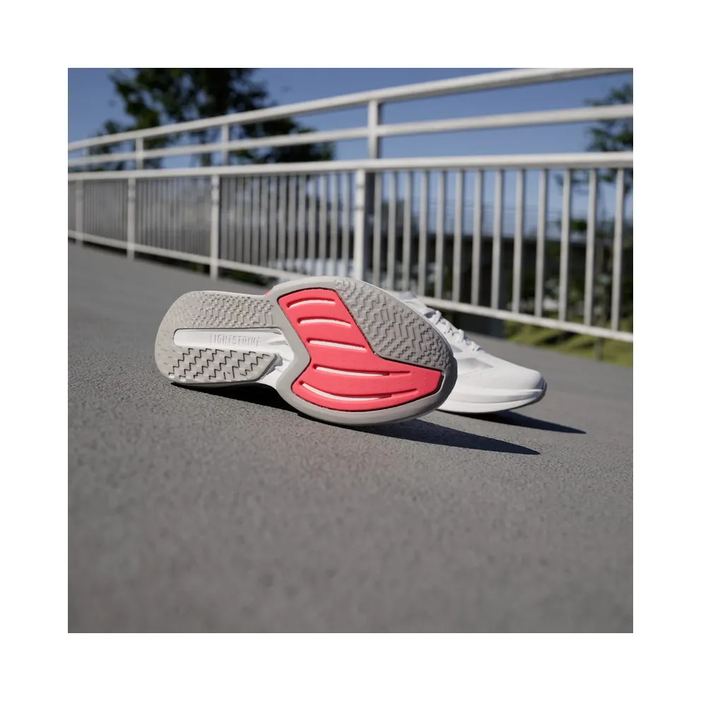 Adidas Duramo Speed 2 Running Shoes Cloud White / Silver Metallic / Lucid Red (IF9392)