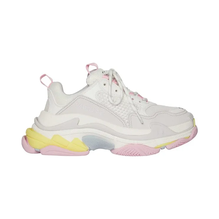 Balenciaga Triple S White Yellow (524039W2FW47541)