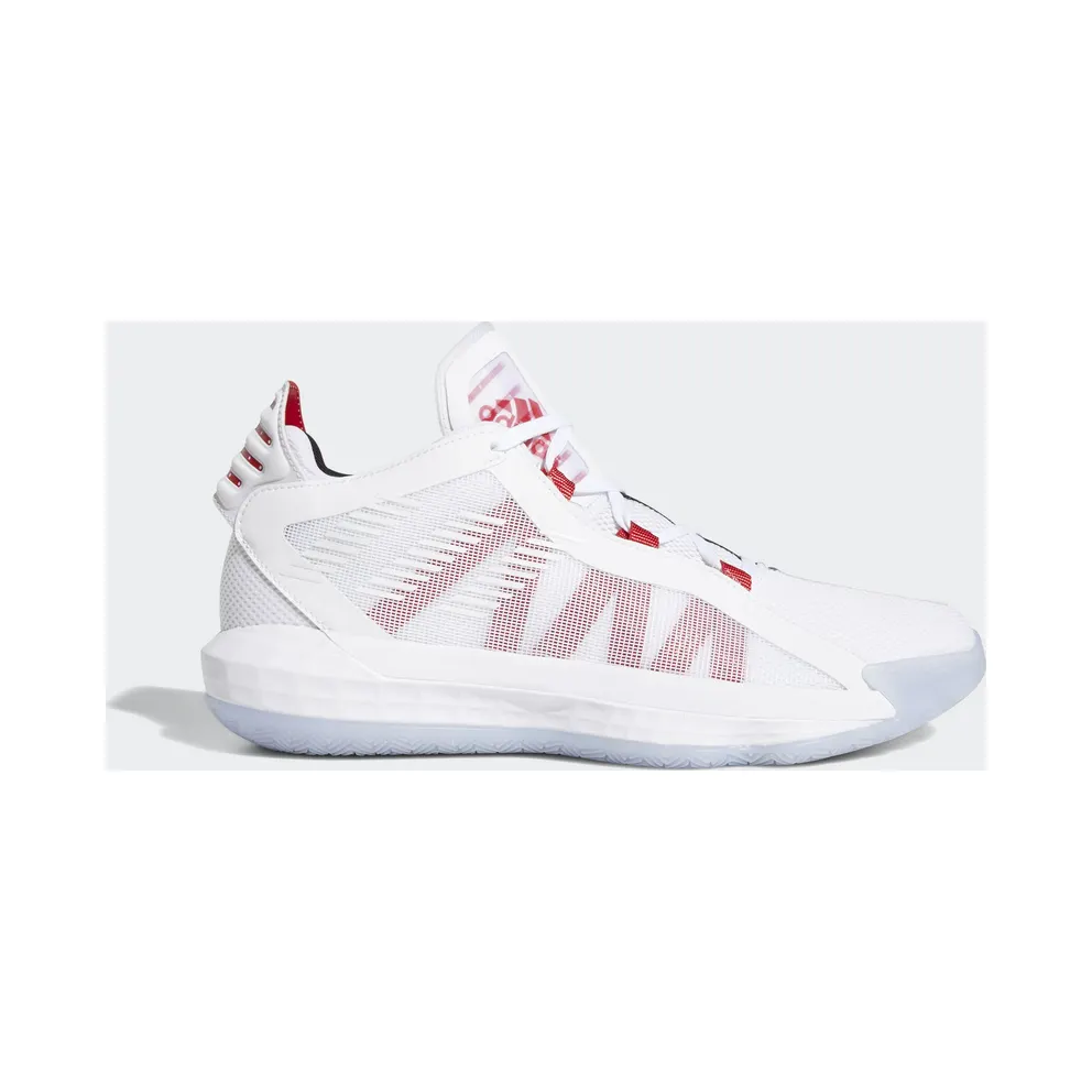 adidas Dame 6 Dame Time Cloud White/Scarlet/Core Black (EH2069)