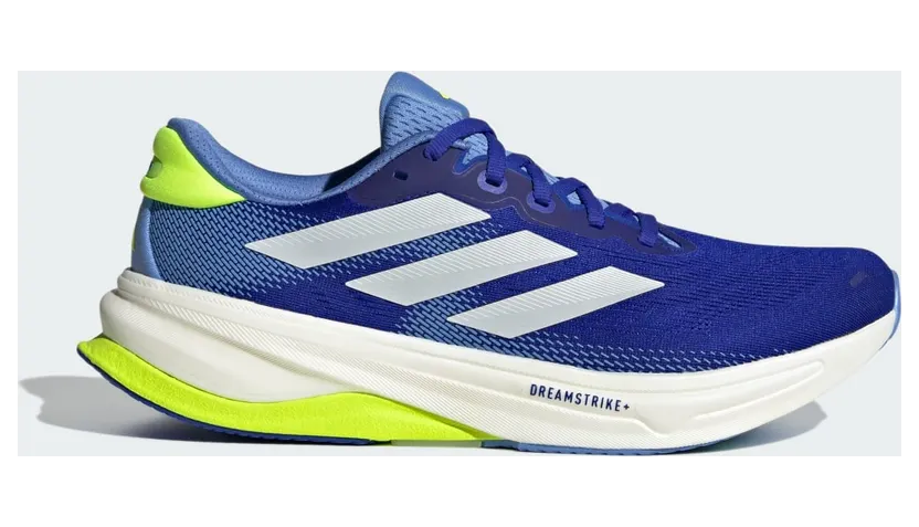 Adidas Supernova Solution 2.0 Running Shoes Lucid Blue / Zero Metalic / Lucid Lemon (JQ5078)