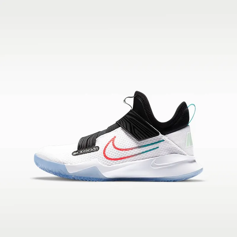 Nike Zoom Flight Older Kids’ Basketball White (CK0787-101)