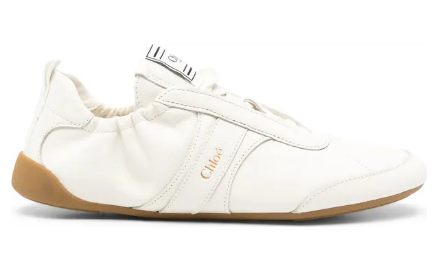 Chloé Kick Logo-print Lace-up “Neutrals” (26A15RYJ 122)