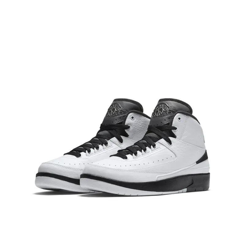 Jordan 2 Retro Wing It (GS) White/Black-Cool Grey (834283-103)