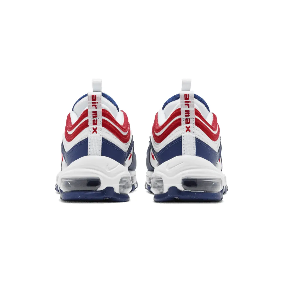 Nike Air Max 97 White Red Royal (GS) White/University Red-Game Royal (CW5856-100)
