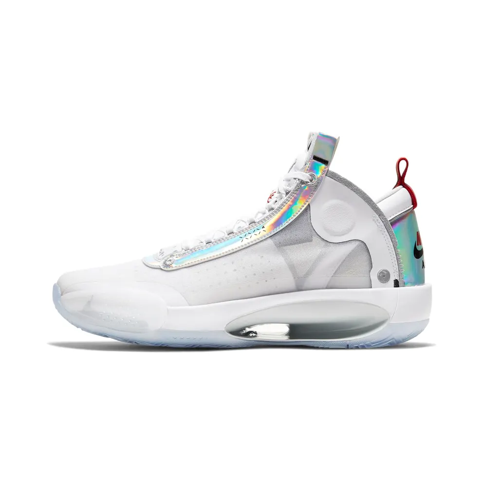 Air Jordan XXXIV White Metallic Silver (2020) (AR3240-101)