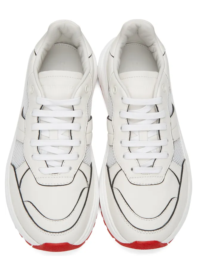 Bottega Veneta Off-White Speedster Sneakers (565646 VJE21) (5)