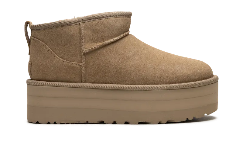 Ugg CLASSIC ULTRA MINI PLATFORM “Mustard Seed” (1135092-MDSD)