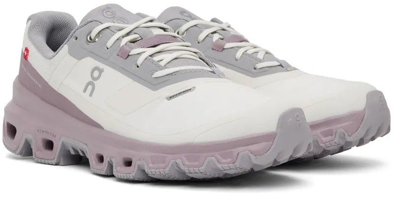 On Purple & White Cloudventure Sneakers (32.98576)