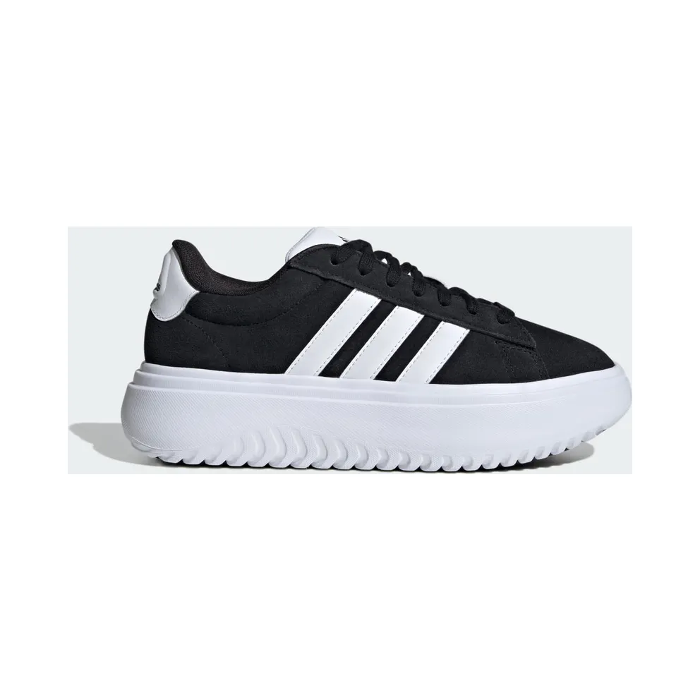 adidas Grand Court Platform Schuh Core Black / Cloud White / Core Black (IE1102)