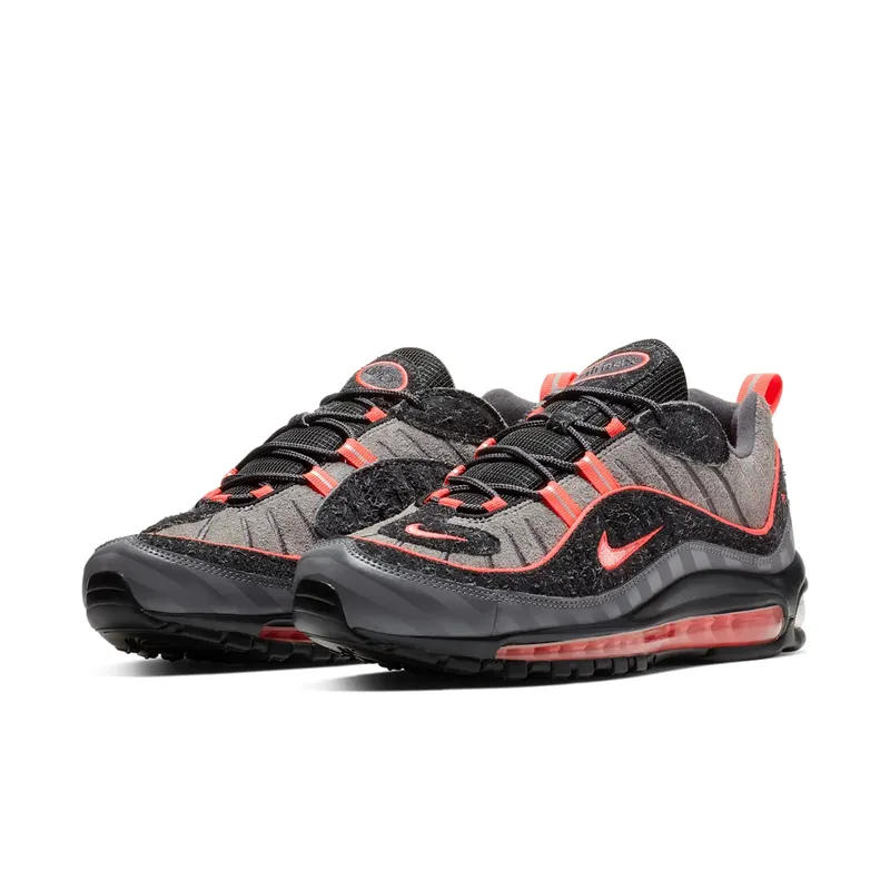 Nike Air Max 98 I-95 Gunsmoke/Lava Glow-Thunder Grey-Oil Grey (BV6046-001)