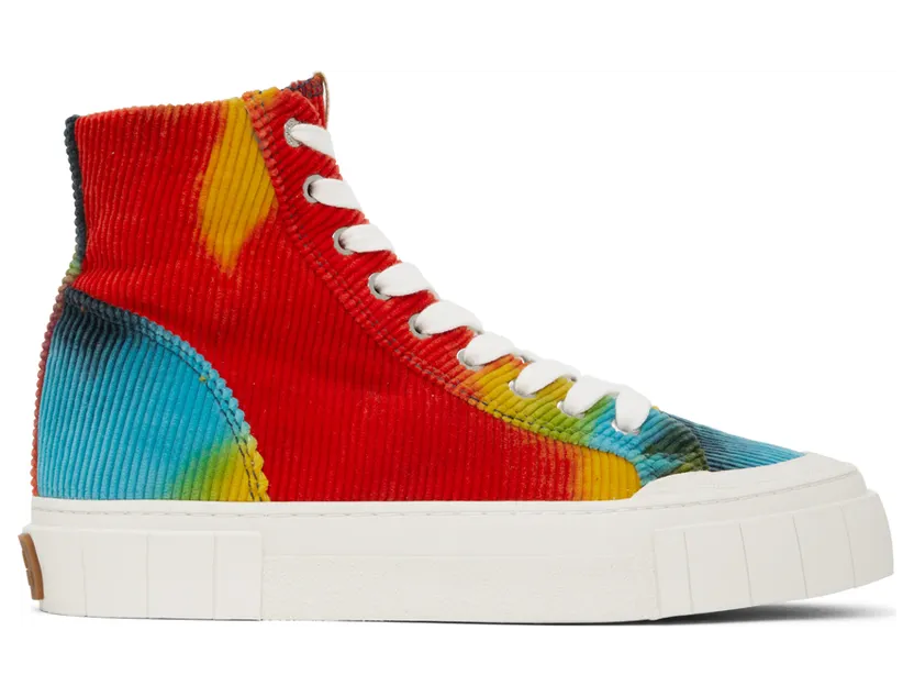 Good News Multicolor Corduroy Juice Sneakers (GNJUIC017)