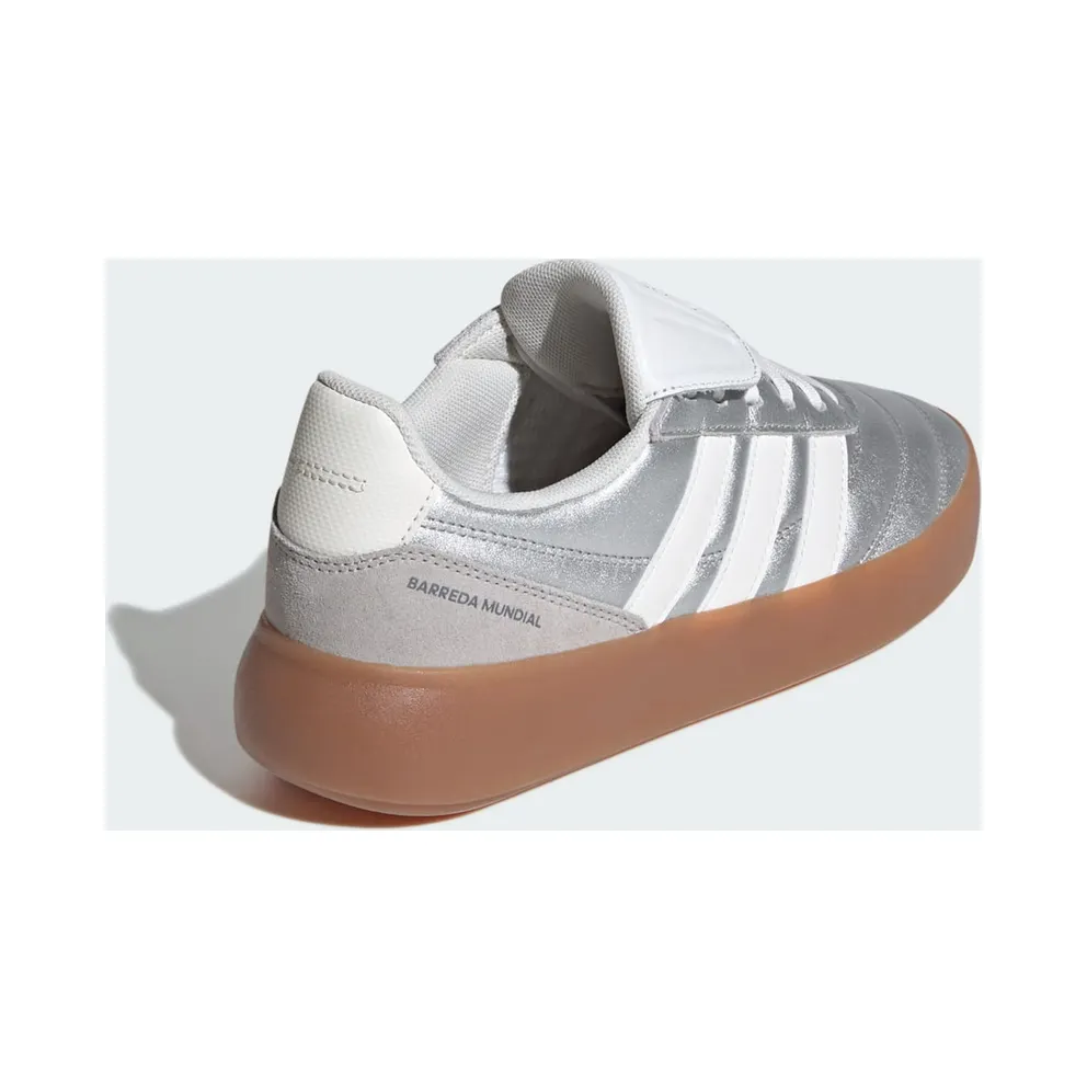 Adidas BARREDA MUNDIAL-Shoes Silver Metallic / Core White / Iron Metallic (HP6922)