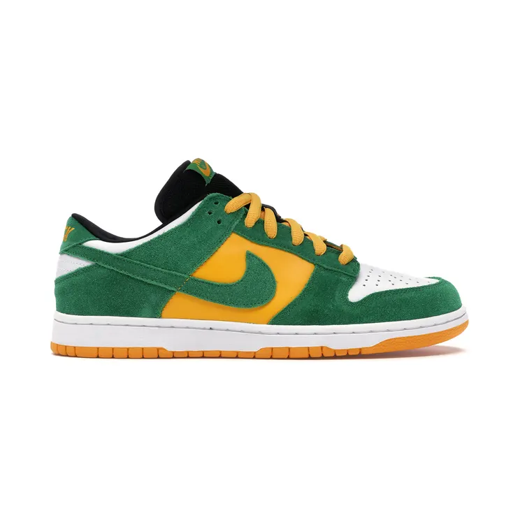 Nike Dunk Low Pro SB ‘Buck’ White/Classic Green-Del Sol (304292-132)