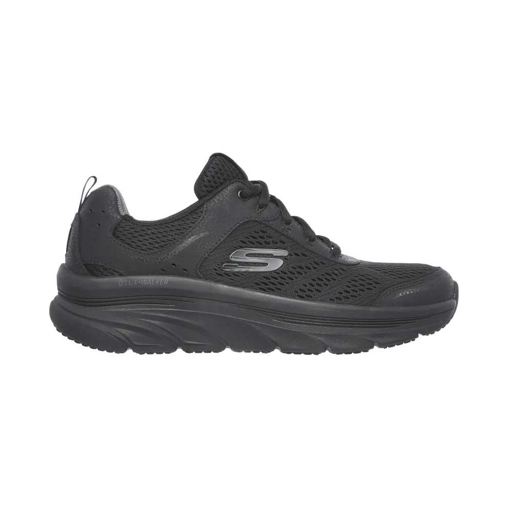 Skechers Relaxed Fit: D’Lux Walker – Black (232044 BBK)