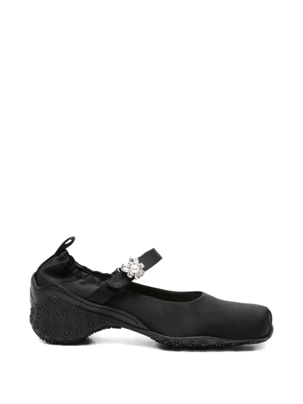 Simone Rocha Ballet mit verziertem Riemen – Black (BBT1B0755)