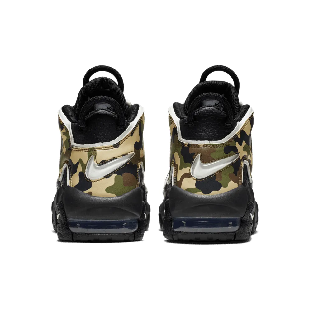 Nike Air More Uptempo 96 Camo (GS) Black/Sail-Light British Tan-Asparagus-Outdoor Green-Celestial Gold (CJ0930-001)