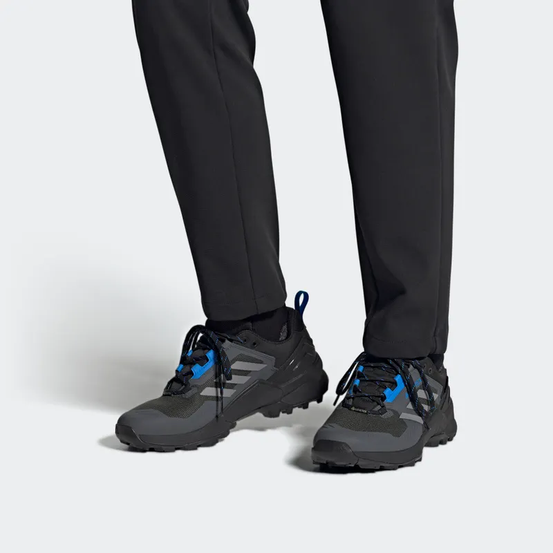 adidas Terrex Swift R3 GORE-TEX Hiking Core Black / Grey Three / Blue Rush (HR1311)
