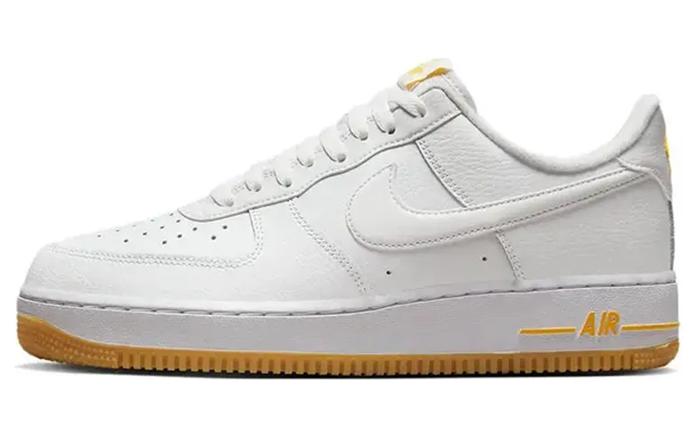 Nike Air Force 1 Low ’07 White University Gold Gum (DZ4512-100)