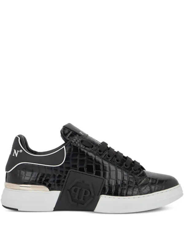 Philipp Plein – Phantom Kick$ Cocco – Men – Shoes – Black (USC0905PLE010N02)