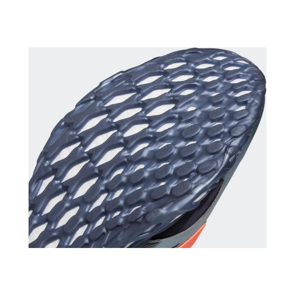 Adidas Web BOOST Running Sportswear Lifestyle Magic Grey Met / Impact Orange / Shadow Navy (GZ6444)