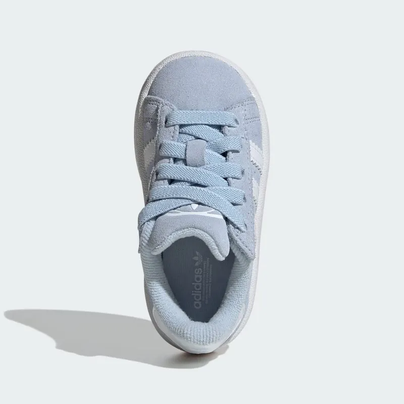 Adidas Campus 00s Comfort Closure with Elastische Veters Crystal Sky / Cloud White / Gum (JQ2001)
