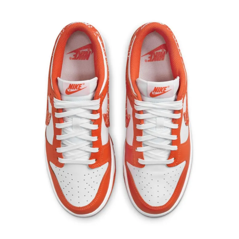 Nike Dunk Low Essential Paisley Pack Orange – “Orange / White” (DH4401-103)