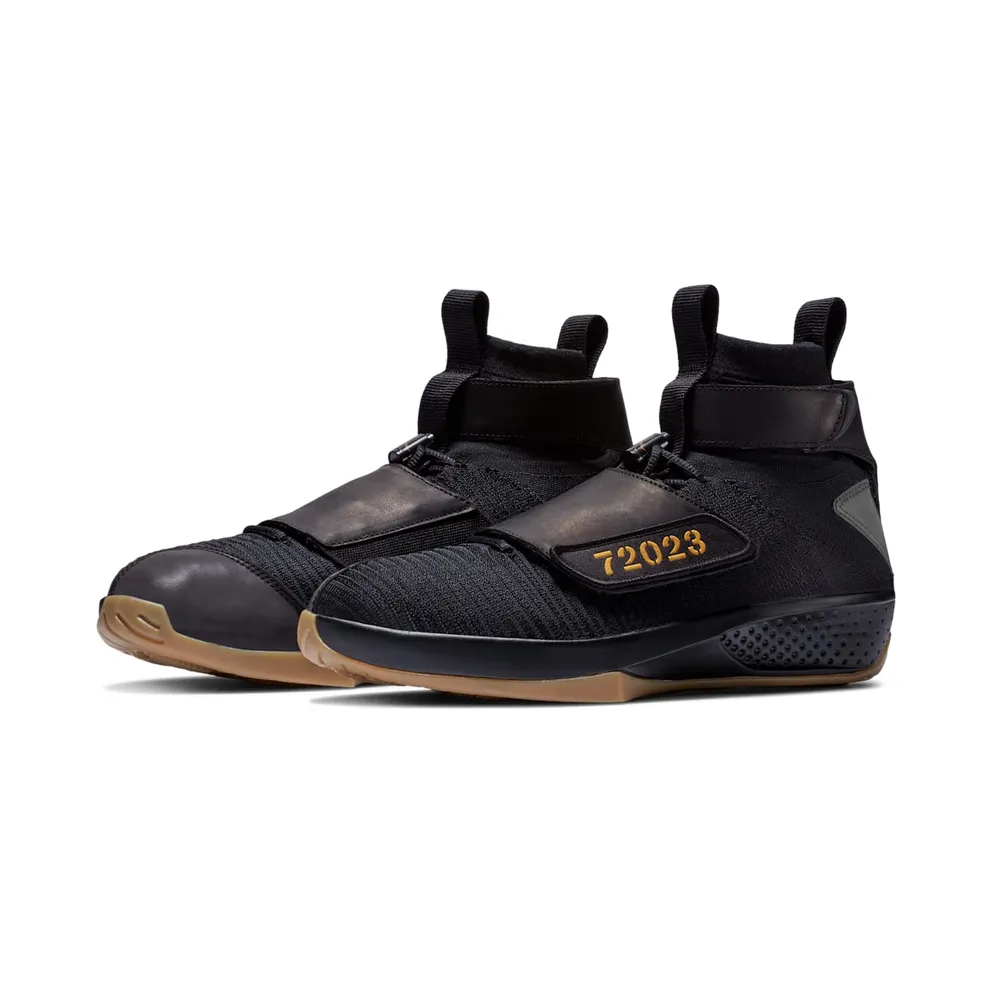 Jordan XX Flyknit R&B Melo Black Black/Black-Gum Light Brown (BQ3271-001)