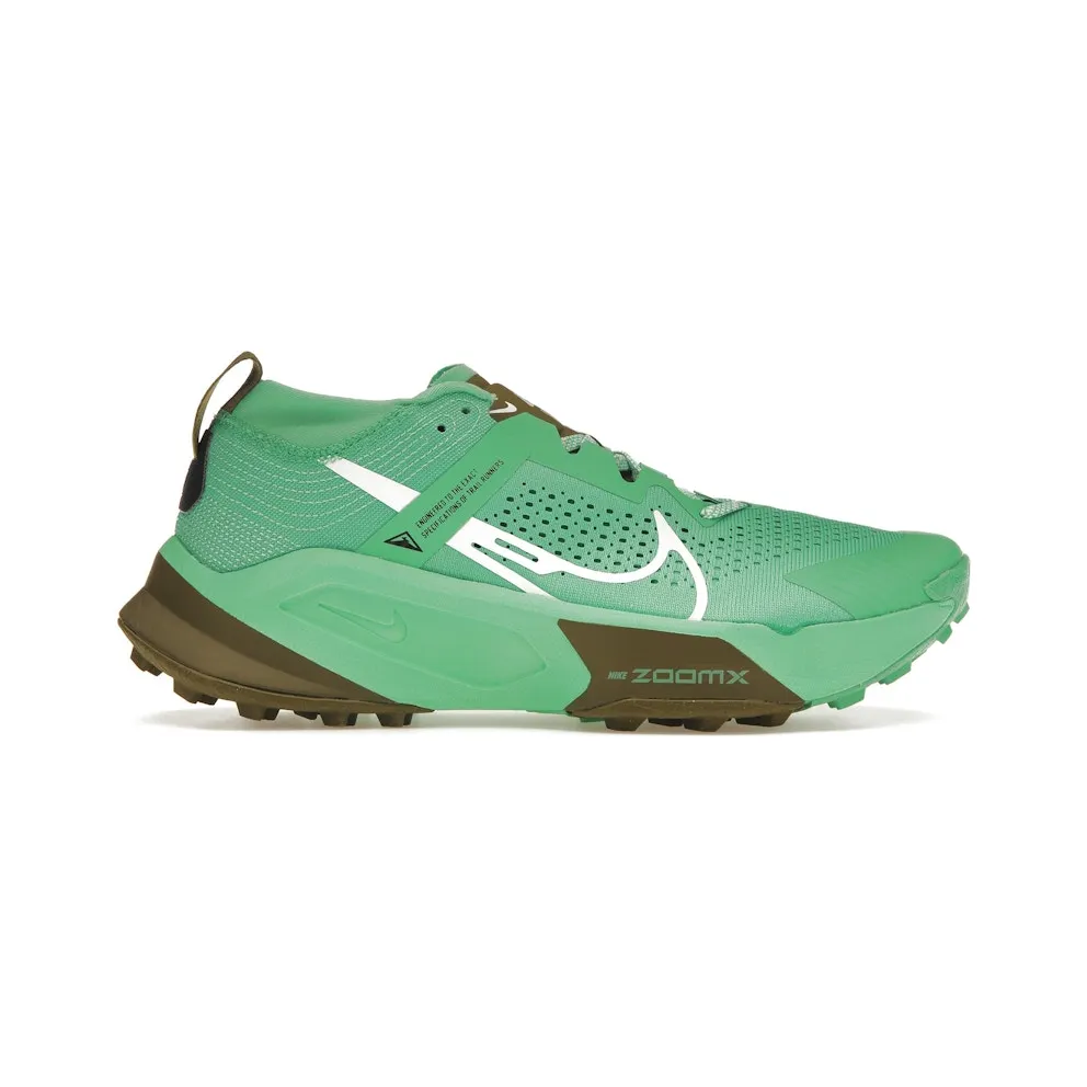 Nike ZoomX Zegama Trail “Spring Green / Olive Flak / Black / White” (DH0623-302)