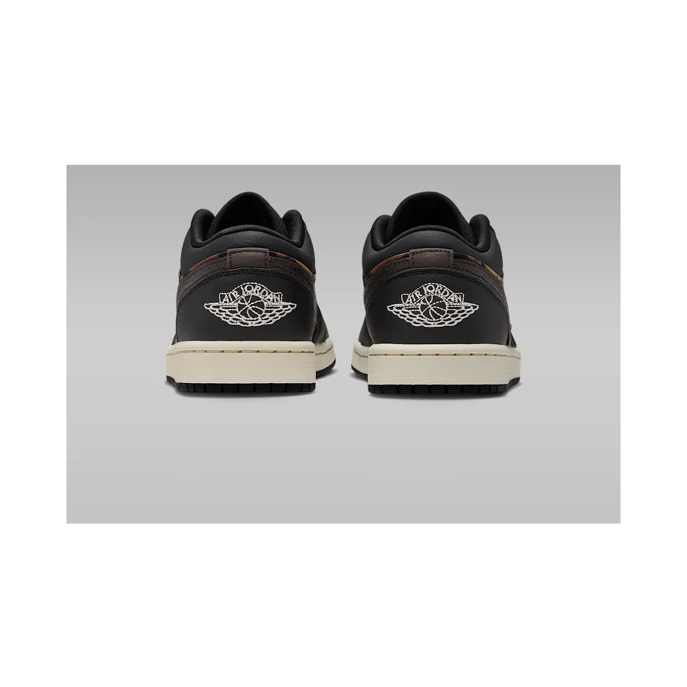Air Jordan 1 Black / Velvet Brown / Chalk (IQ5162-001)