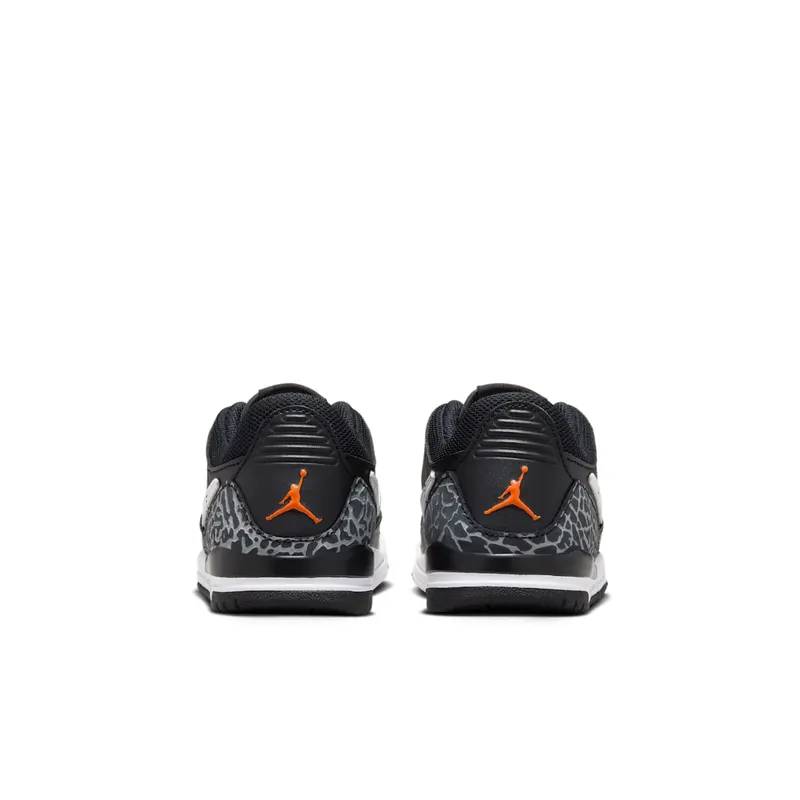 Jordan Legacy 312 Low Black Wolf Grey Safety Orange White (CD9055-018)