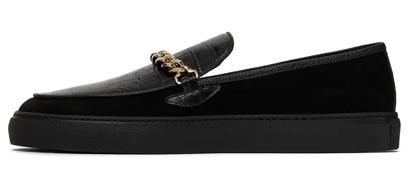 Human Recreational Services Black El Dorado Loafers (UI20GF0300X1C1) (3)