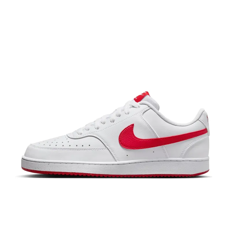 Nike Court Vision Low Next Nature White University Red (HF1744-101)