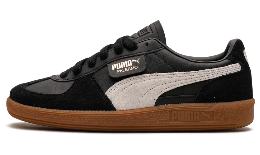 PALERMO LEATHER “PUMA BLACK / FEATHER GRAY / GUM” (39764703)