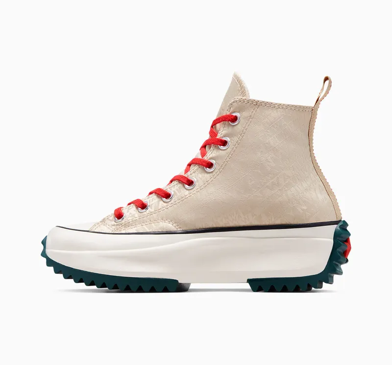 Converse Converse x LFC Run Star Hike Platform Oat Milk/egret/rainforest