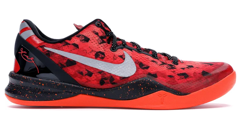 Nike Kobe 8 System ‘Challenge Red’ Challenge Red/Reflective Silver-Team Orange-Electro Orange (555035-600)