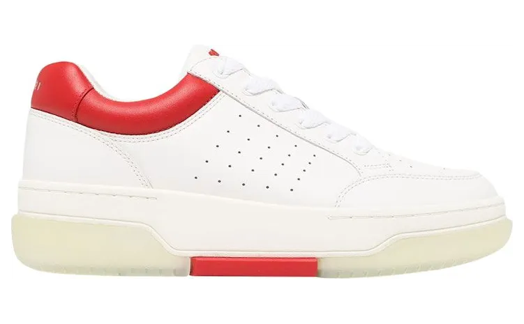 AMIRI Stadium Low White Red (PS22MFS007)
