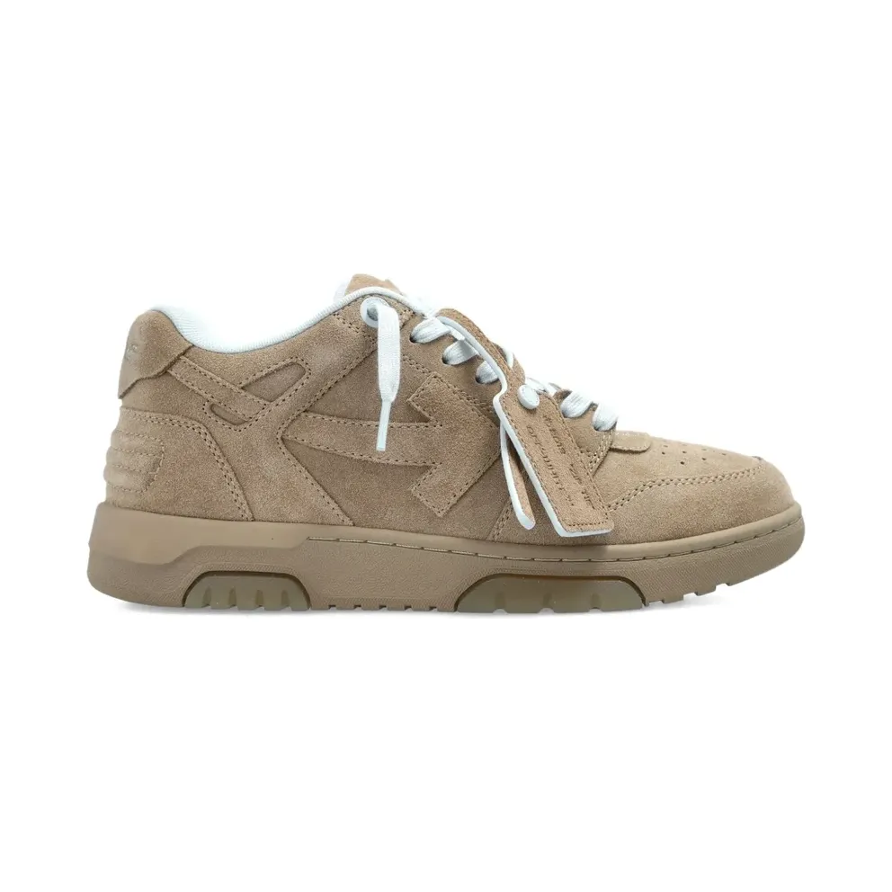 Off-White with Arrow-applicatie – Beige (OWIA259F25LEA0096161)