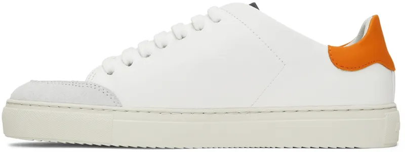 Axel Arigato White & Orange Clean 90 Triple (28487)