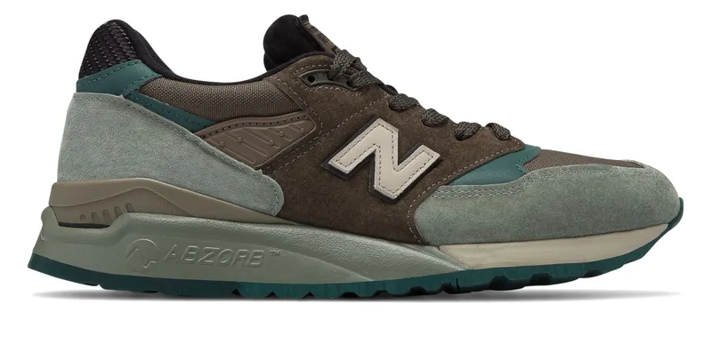 New Balance  998 Brown Teal Brown/Teal (M998AWA)