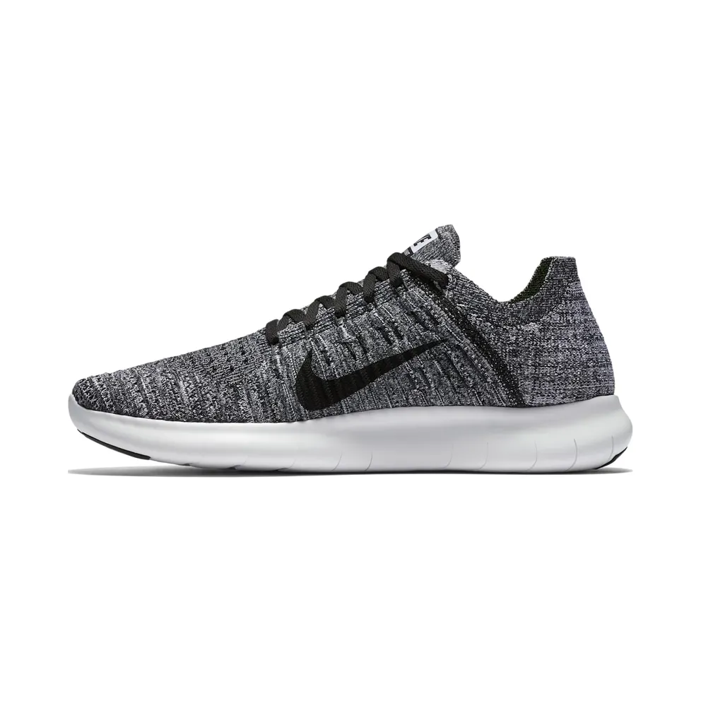 Nike Free RN Flyknit White/Black White/Black (831069-100)