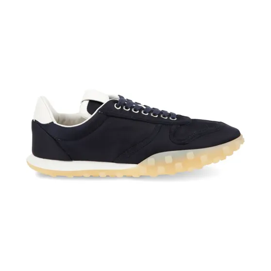 Jil Sander Moon low-top canvas “Blue” (J33WS0053P7579MARINE)