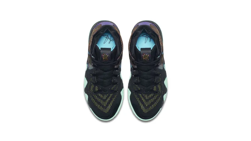 Nike Kyrie 4 Mamba Mentality (GS) Black/Sonic Yellow-Purple Venom (AV3597-001)