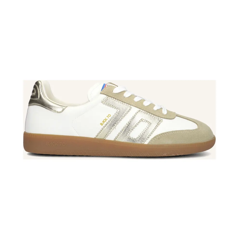 BACK70 sneaker Gold (WITGOUD)