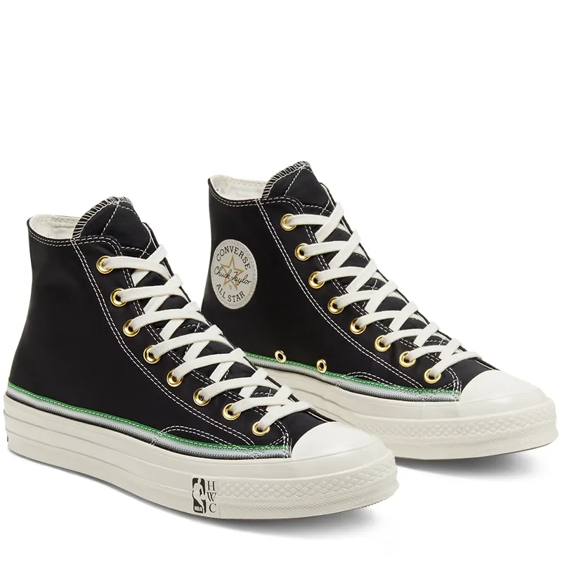Converse Chuck Taylor All-Star 70s Hi Breaking Down Barriers Capitols Black/Green-Egret (167057C)