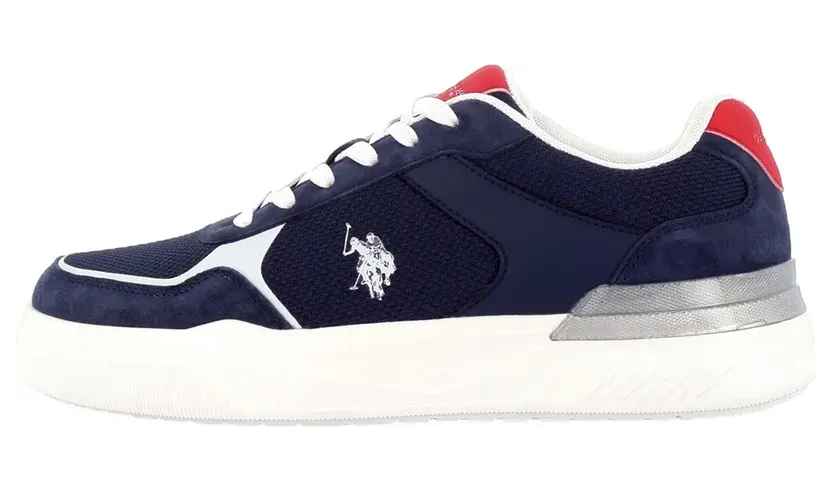 U.s. Polo Assn. sneaker Mood Indigo / Lychee (GREG001-BLU)