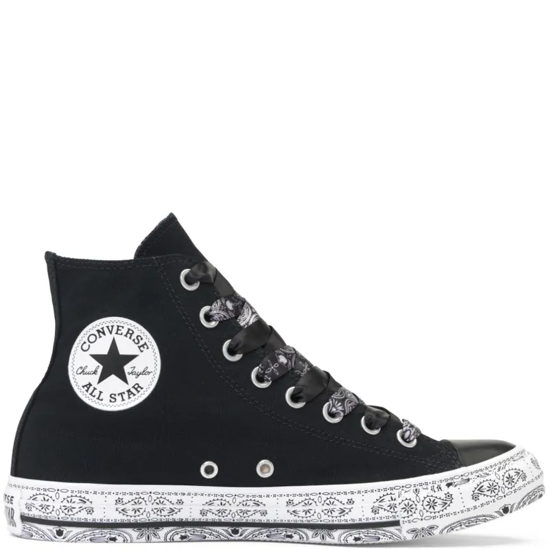 Converse Chuck Taylor All-Star High Miley Cyrus Black Black (162234C)