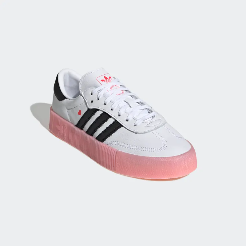 adidas SAMBAROSE Cloud White / Core Black / Glow Pink (EF4965)