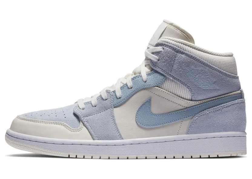 Air Jordan 1 Mid SE ‘Sail Light Blue’ (DA4666-100)